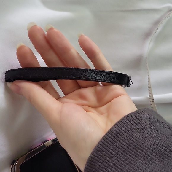 Straw mosaic chevron weave print wallet wrist strap 3 x 5.5" new - Picture 4 of 15